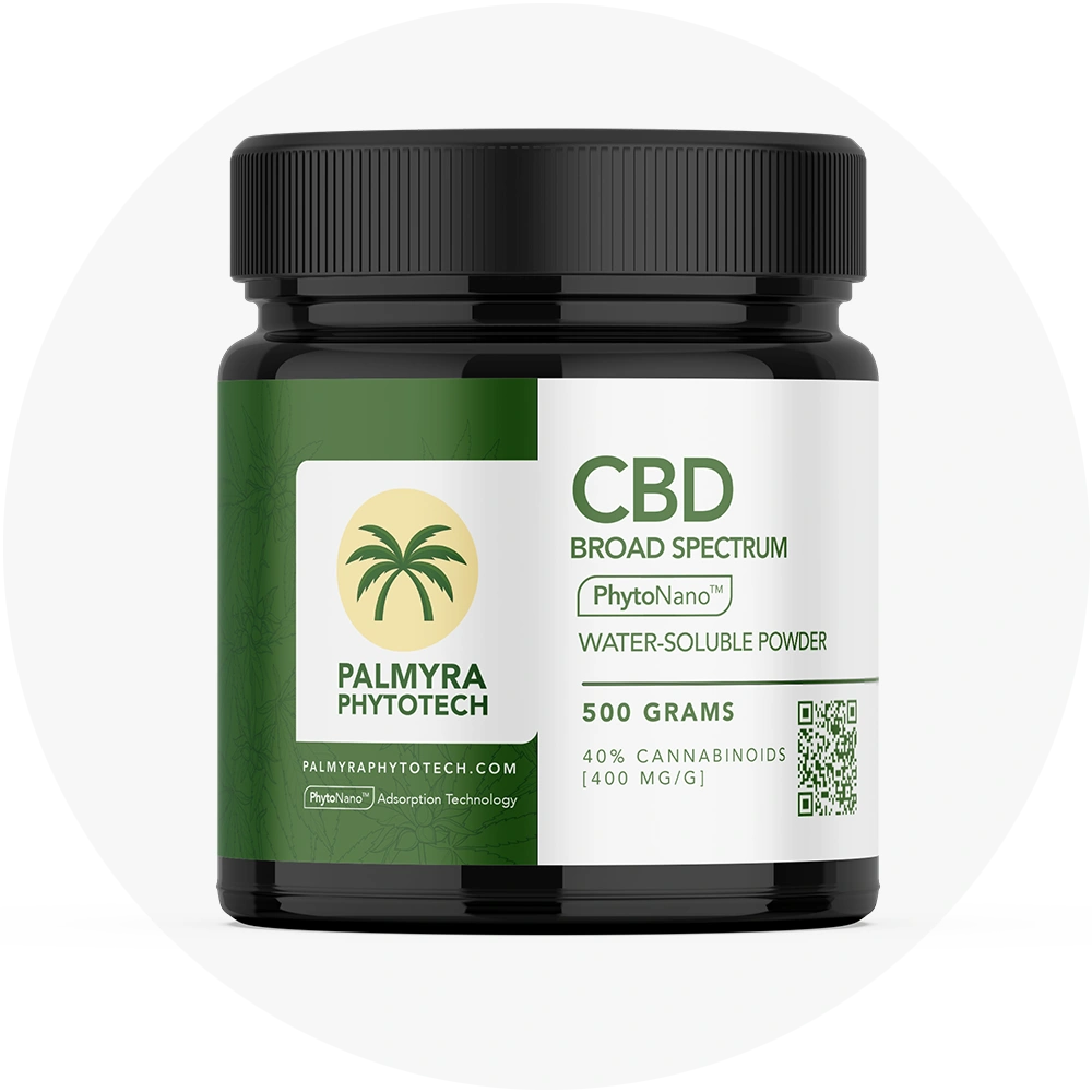 Palmyra PhytoTech Broad Spectrum CBD PhytoNano Water Soluble Powder